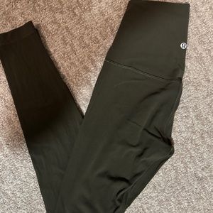 Lululemon Align 6 28” Dark Olive